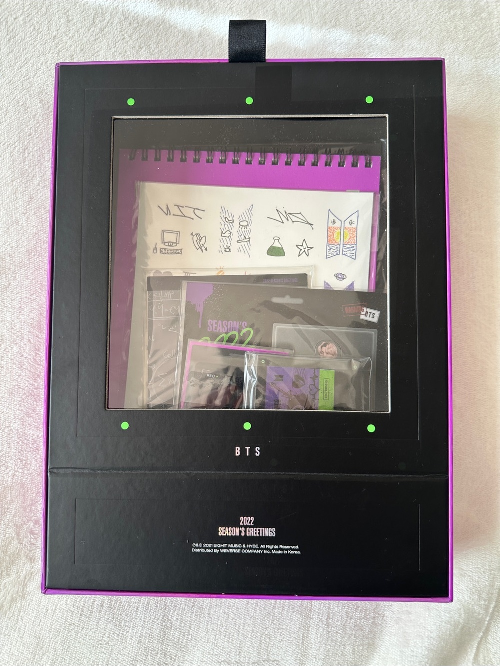 BTS 2022 Season's Greetings with OT7 PCs